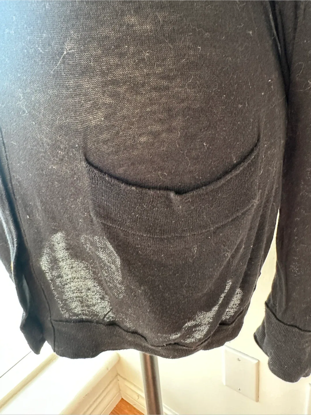 Marc by Marc Black Bow Cardigan image indicator(6)