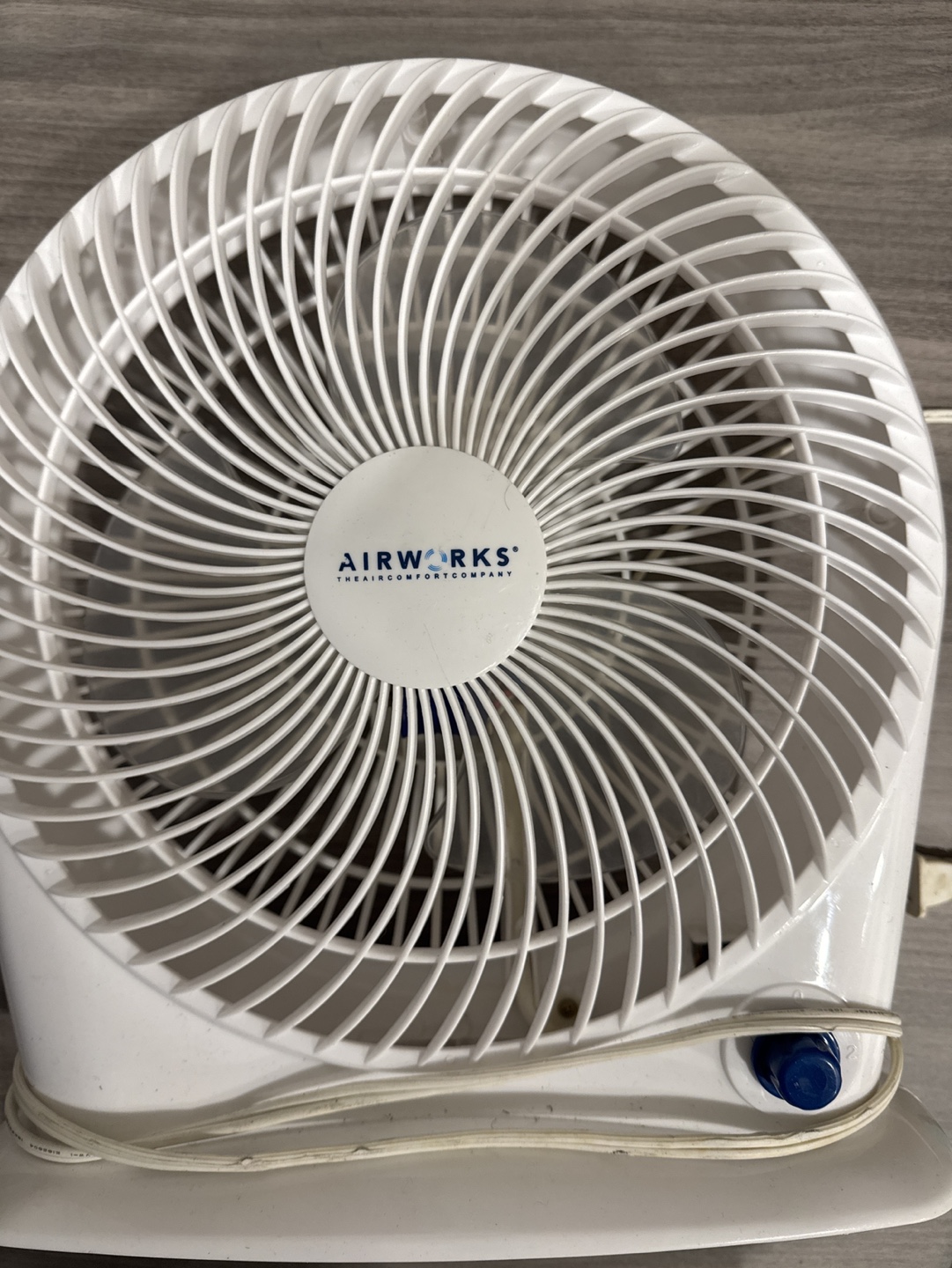 Airworks Table Fan - White
