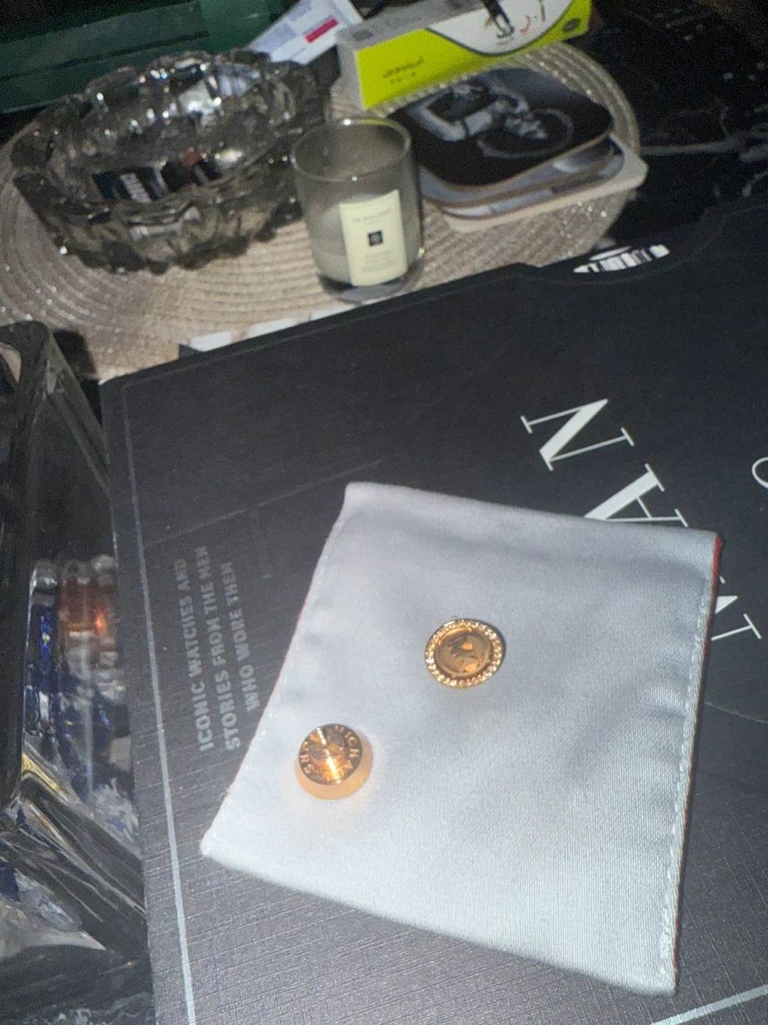 Michael Kors Gold Stud Earrings - photo 2