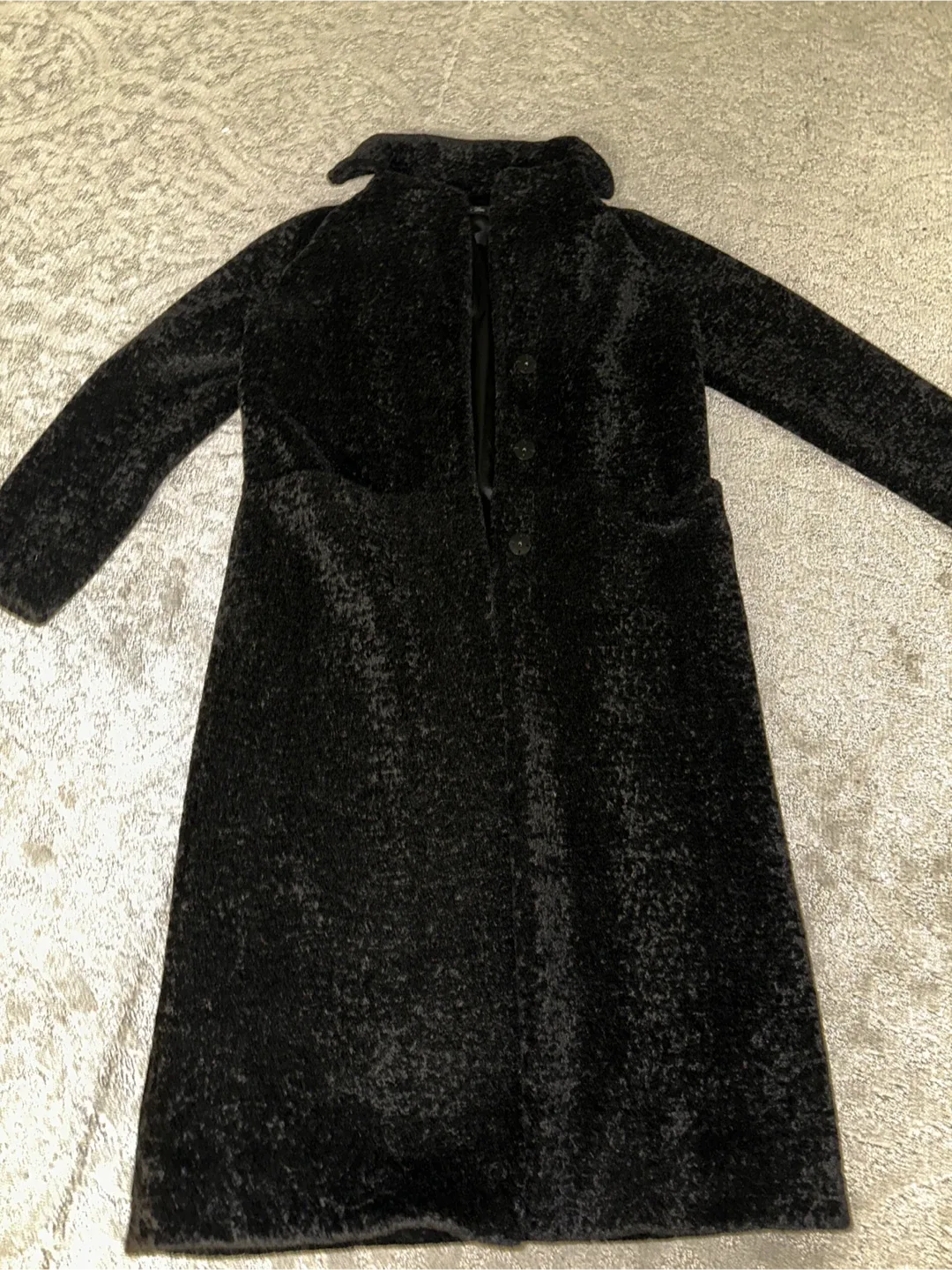 Teddy bear Black Coat -XS thumbnail