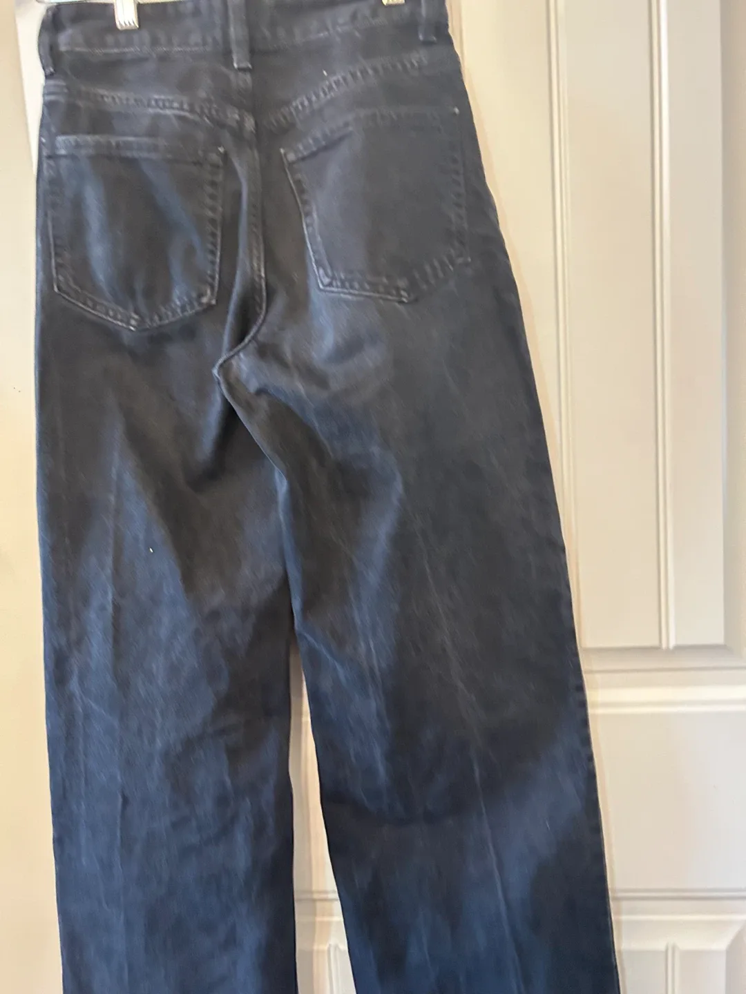 H&M Black Wide Leg Jeans image indicator(6)