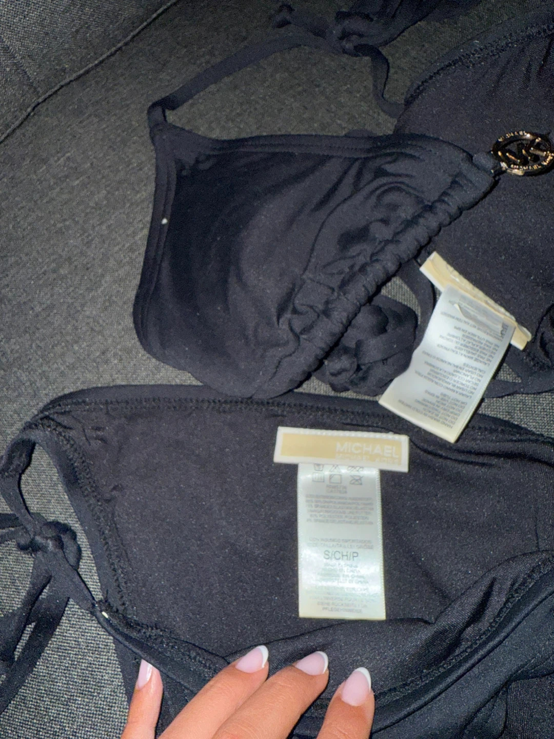 Michael Kors Black Bikini - Size Small - photo 3