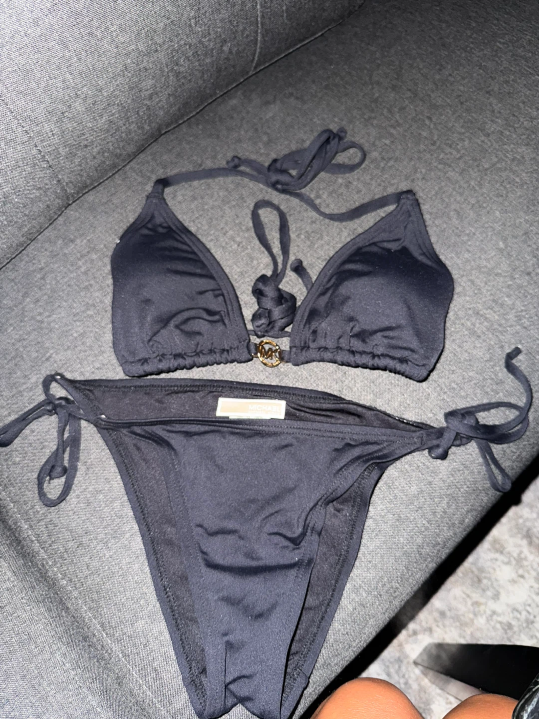 Michael Kors Black Bikini - Size Small