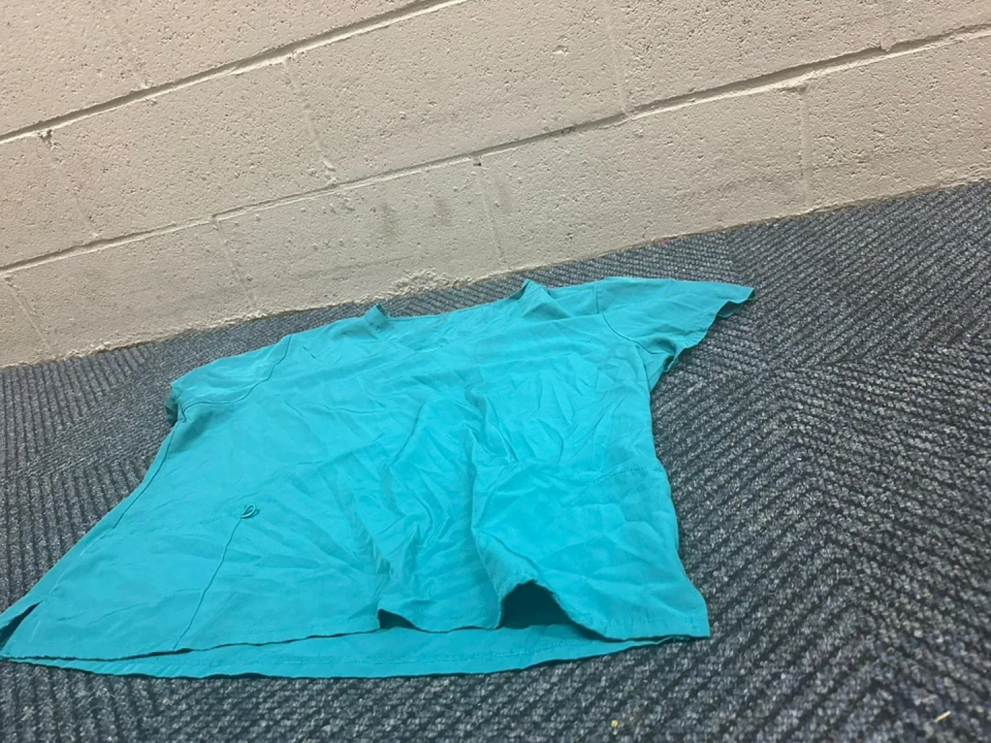 Apex Teal Scrub Top thumbnail