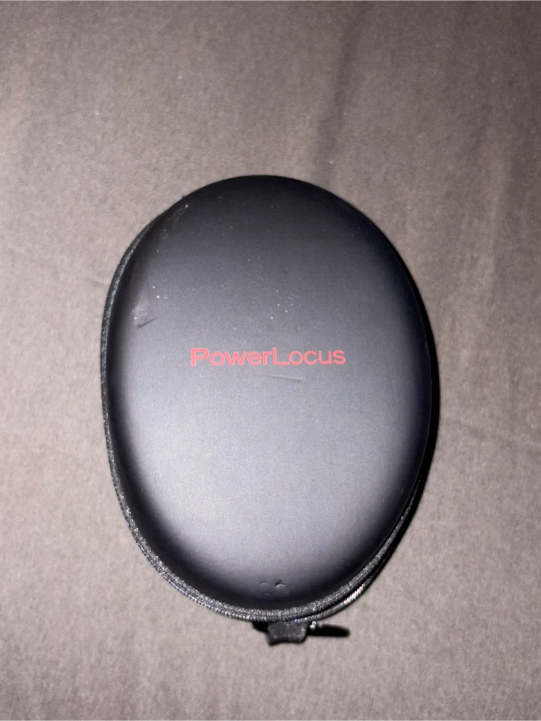 PowerLocus Black and Peach Headphones with Case image indicator(5)