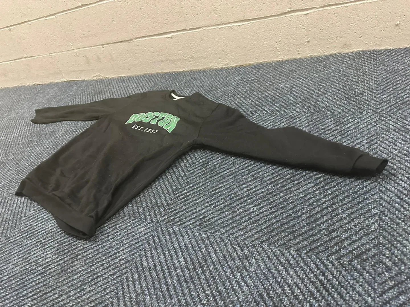 Boston EST.1997 Black Sweatshirt thumbnail