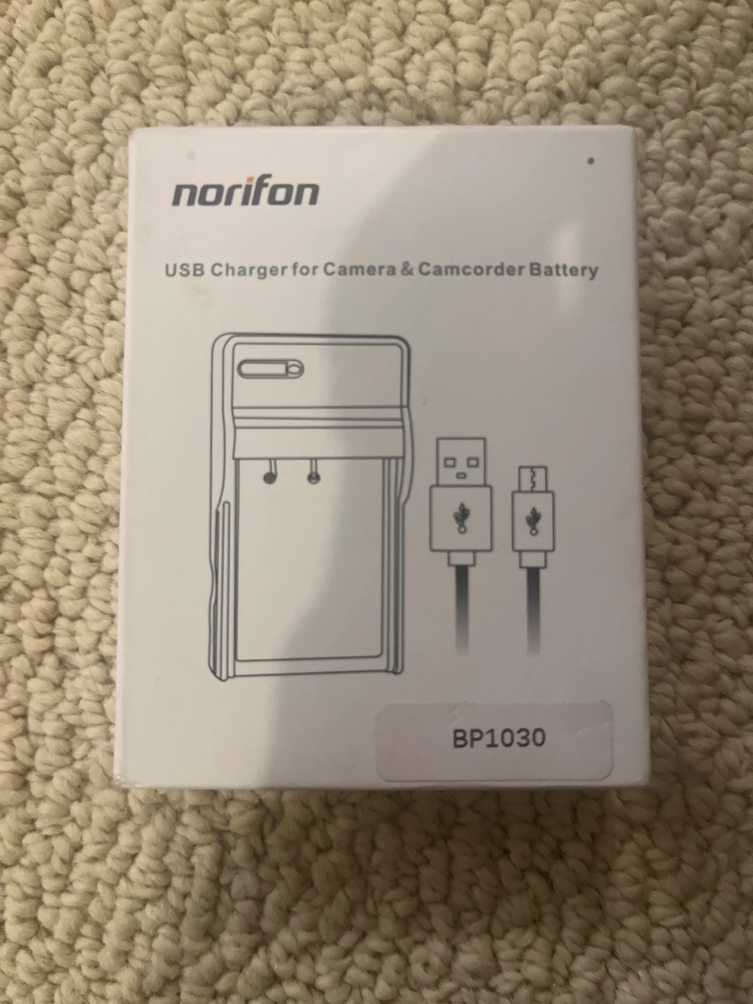 Norifon USB Charger for Camera & Camcorder Battery - photo 2