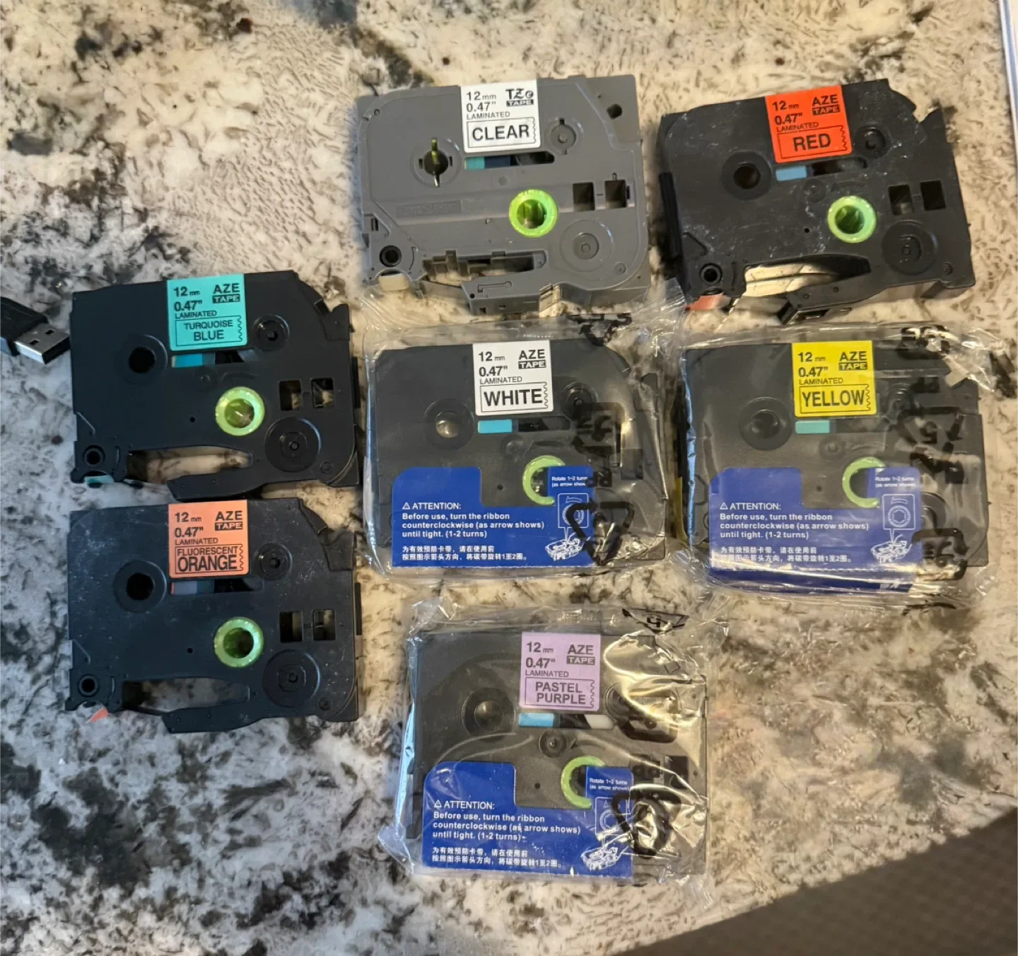 Label Printer + 7 Tapes – Brother P-touch PT-P700 image indicator(3)