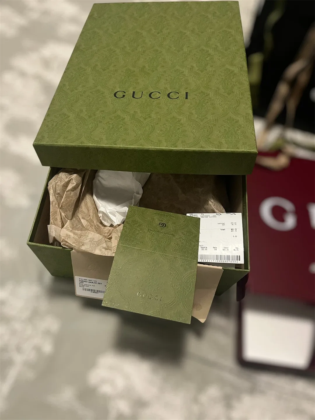 Gucci Box and Shopping Bag Set image indicator(2)