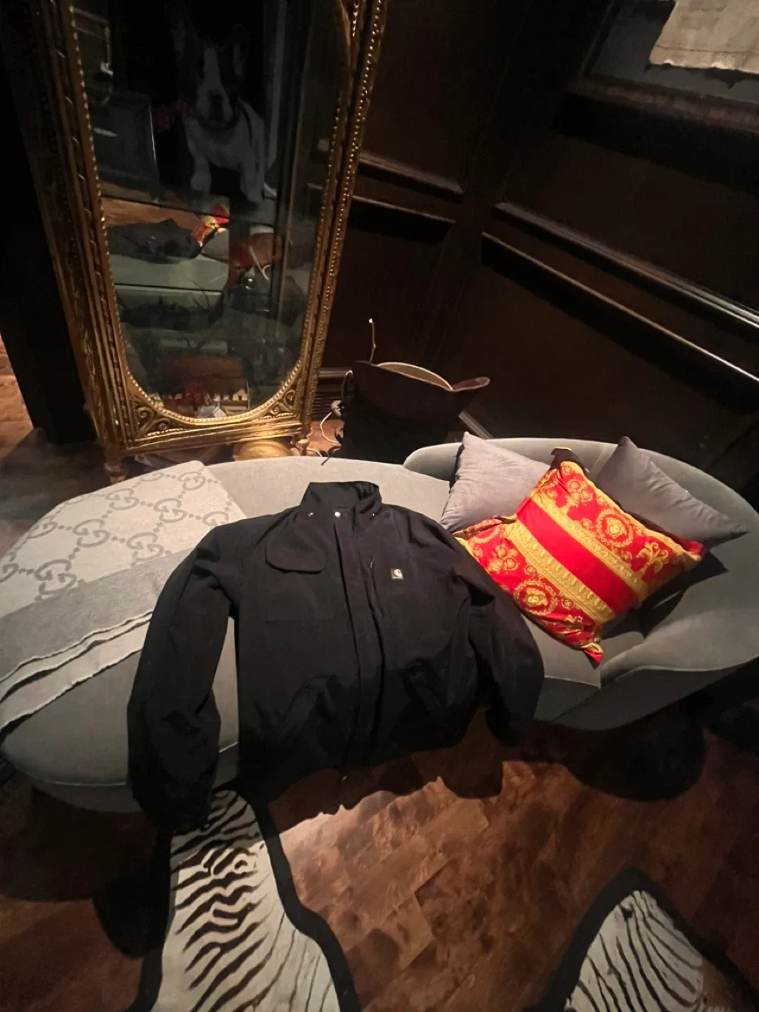 Carhartt Black Jacket, Size M thumbnail