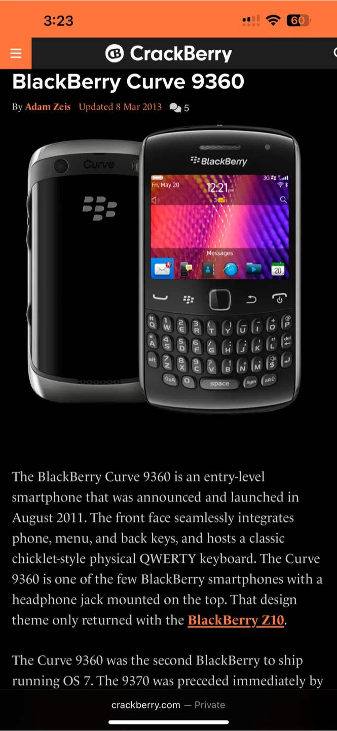 Blackberry Bold 9700& BlackBerry Curve 9360- Not Working/as is image indicator(5)