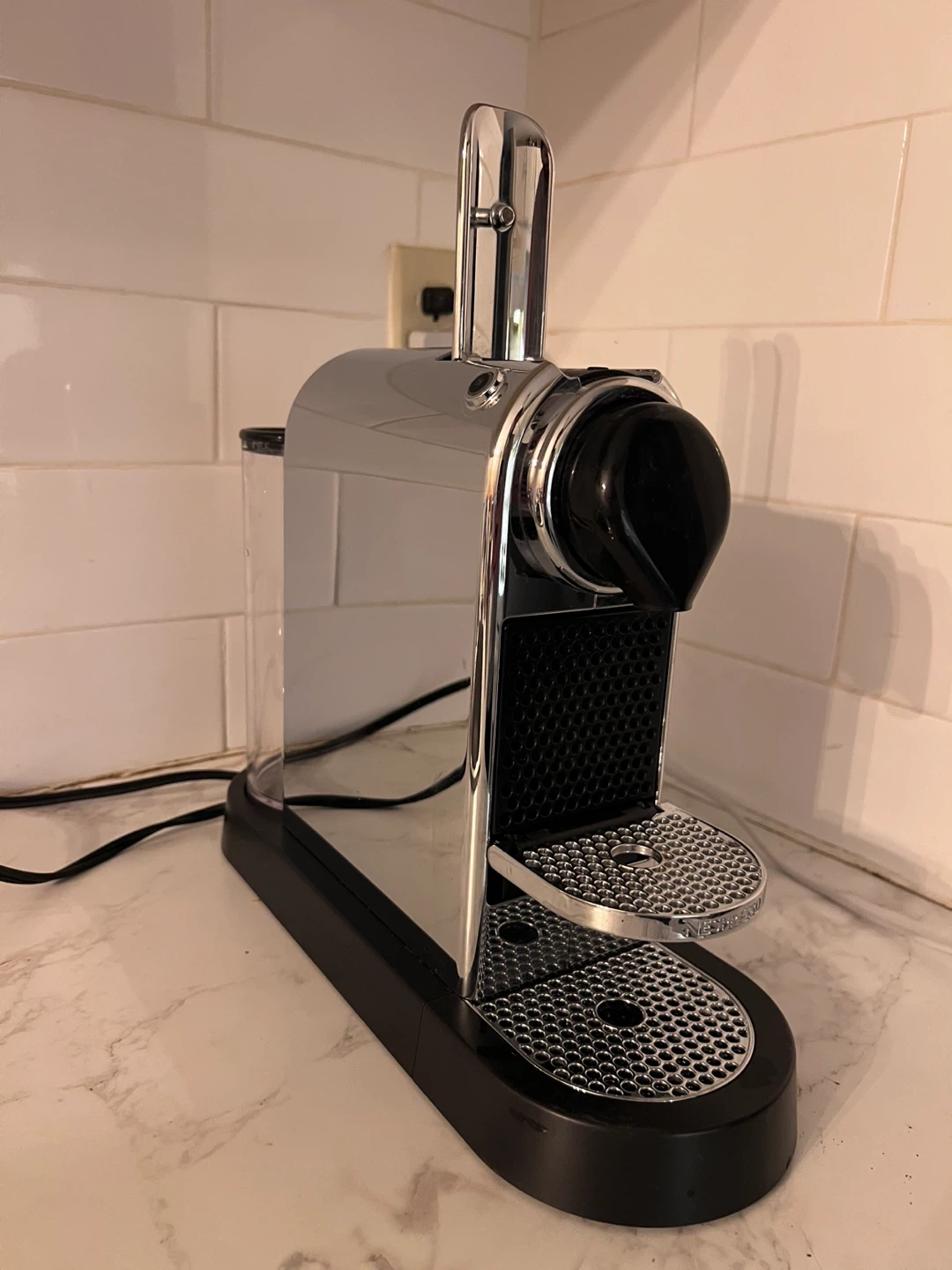 Nespresso citiz Chrome espresso Machine