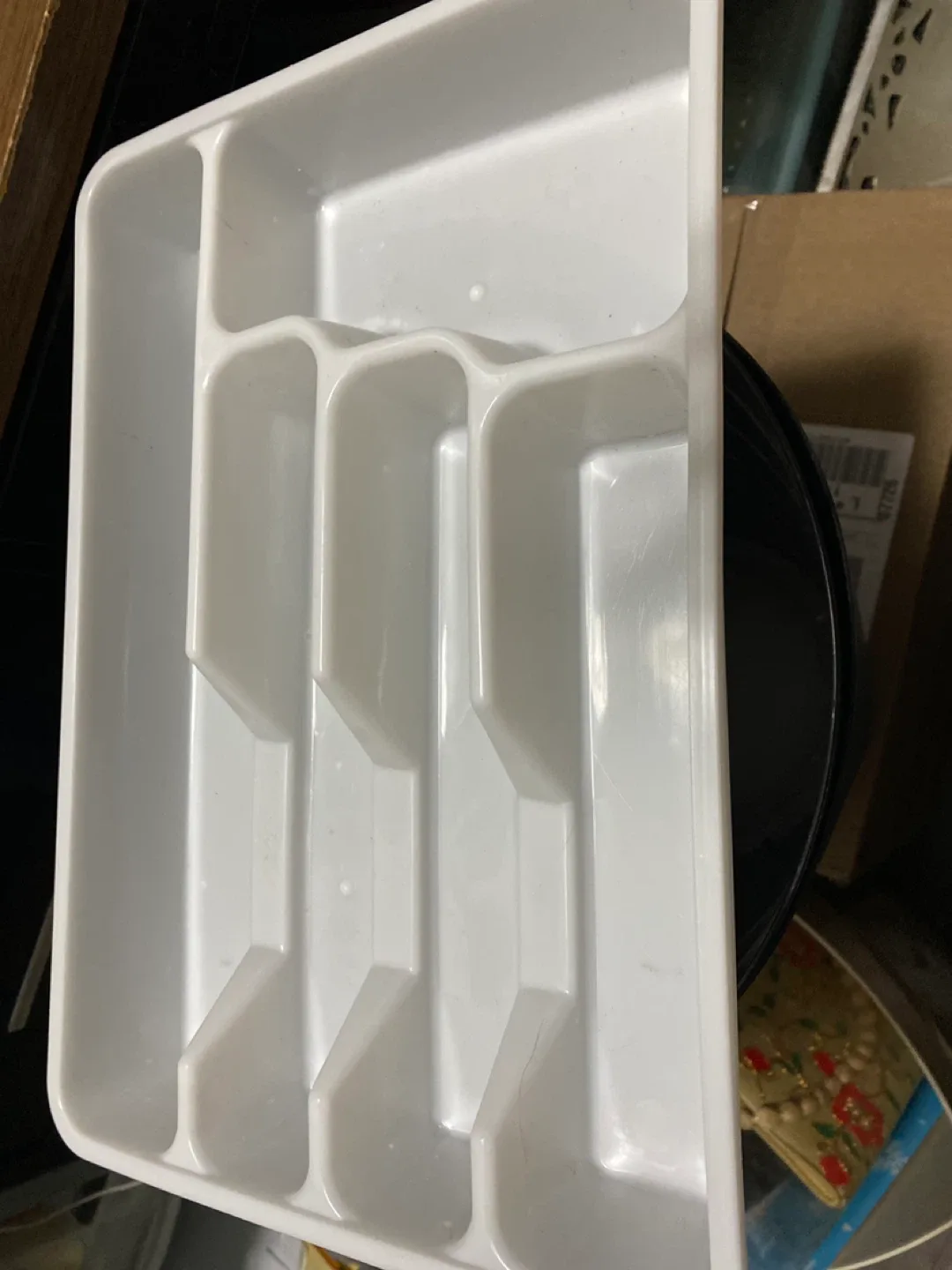 White Cutlery Tray thumbnail