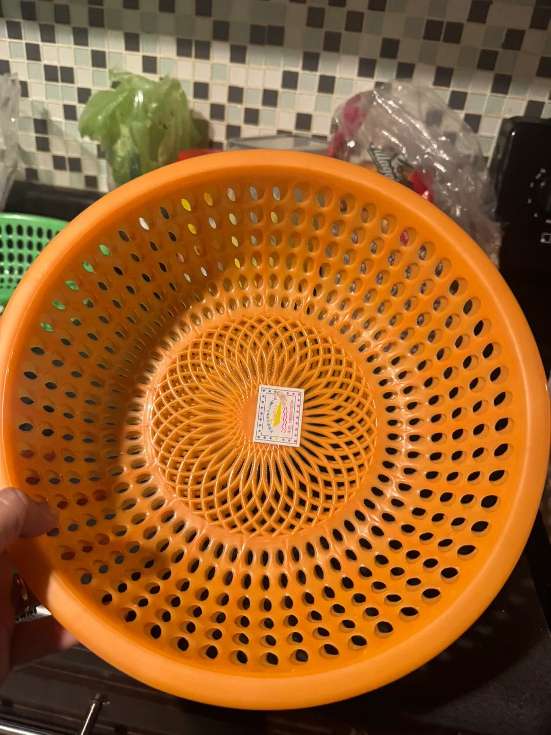 Colorful Plastic Colanders - Set of 4 image indicator(3)