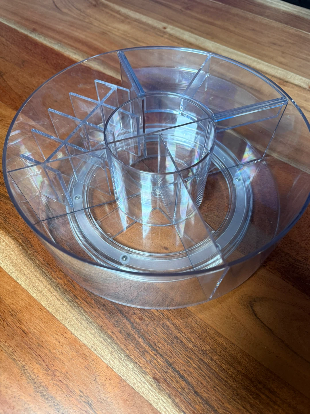 Clear Rotating Makeup Organizer