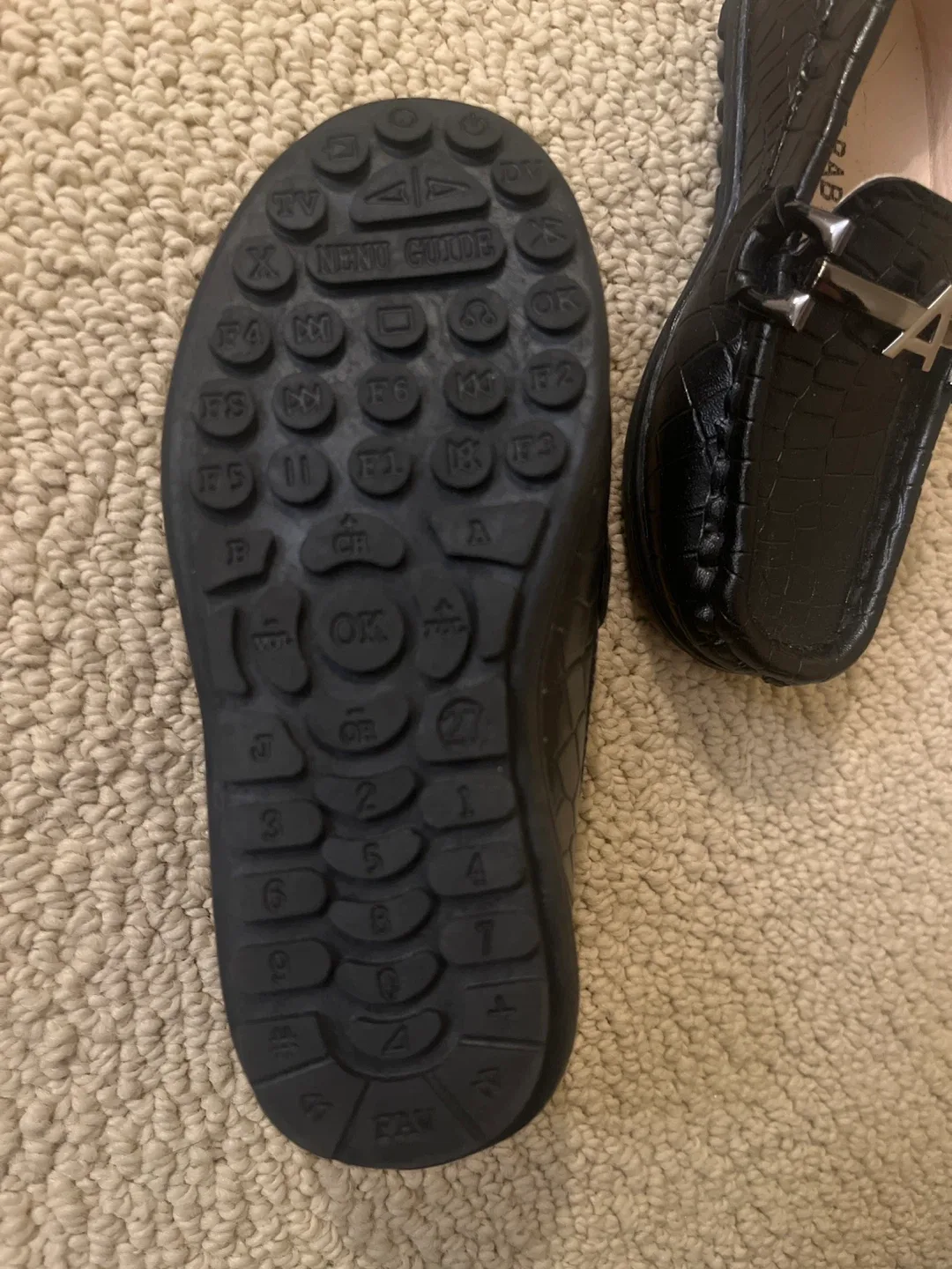 MMGZ Baby Black Loafers image indicator(2)