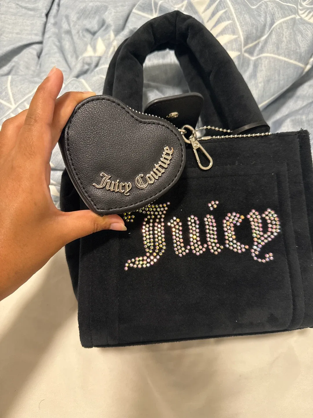 Juicy Couture Black Mini Tote Bag brand new image indicator(3)