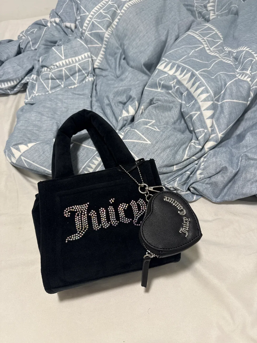 Juicy Couture Black Mini Tote Bag brand new thumbnail