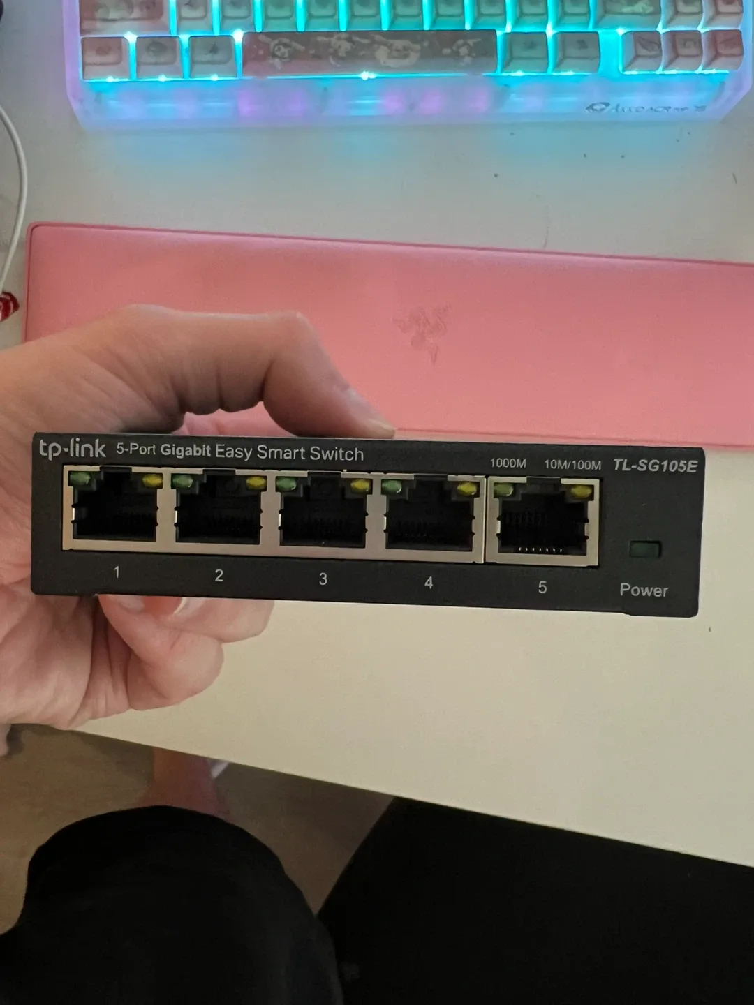 TP-Link TL-SG105E Gigabit Smart Switch image indicator(2)