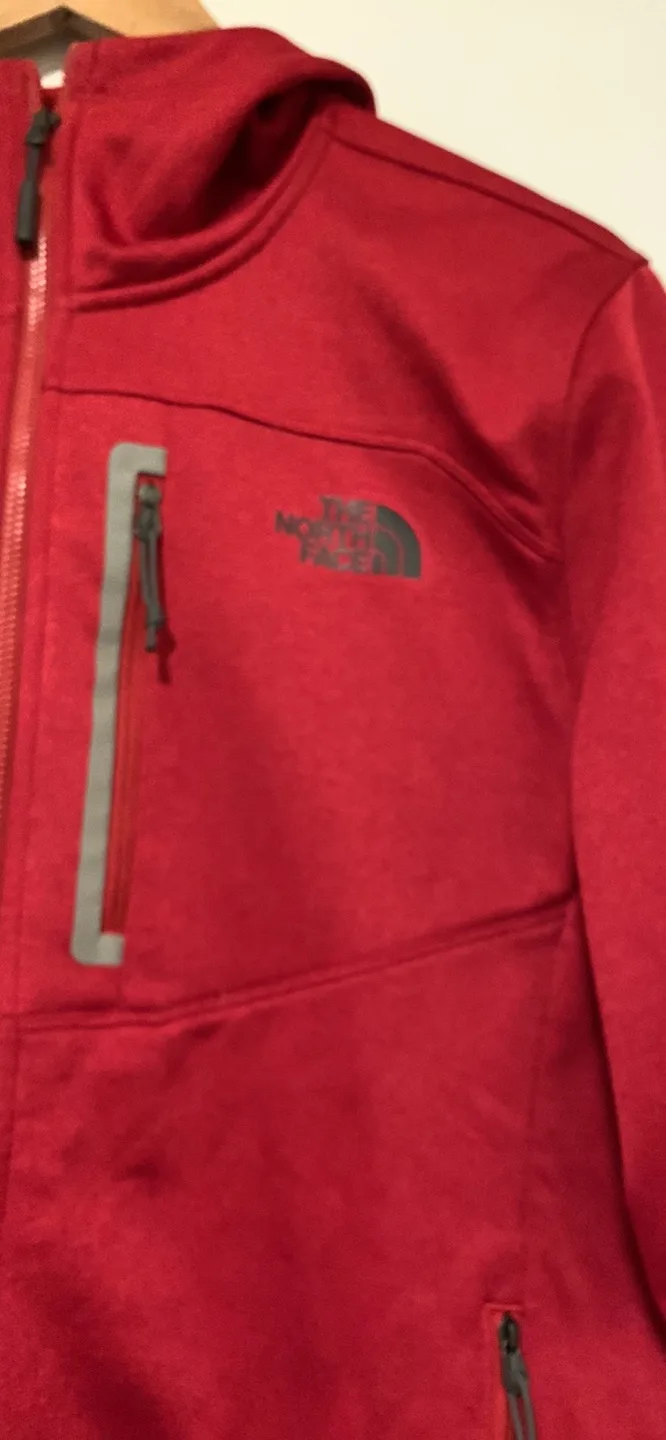 The North Face Red Full Zip Hoodie image indicator(2)