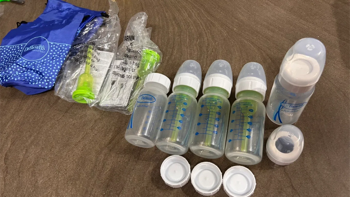 Dr. Brown's Natural Flow Anti-Colic Bottles & Nipples