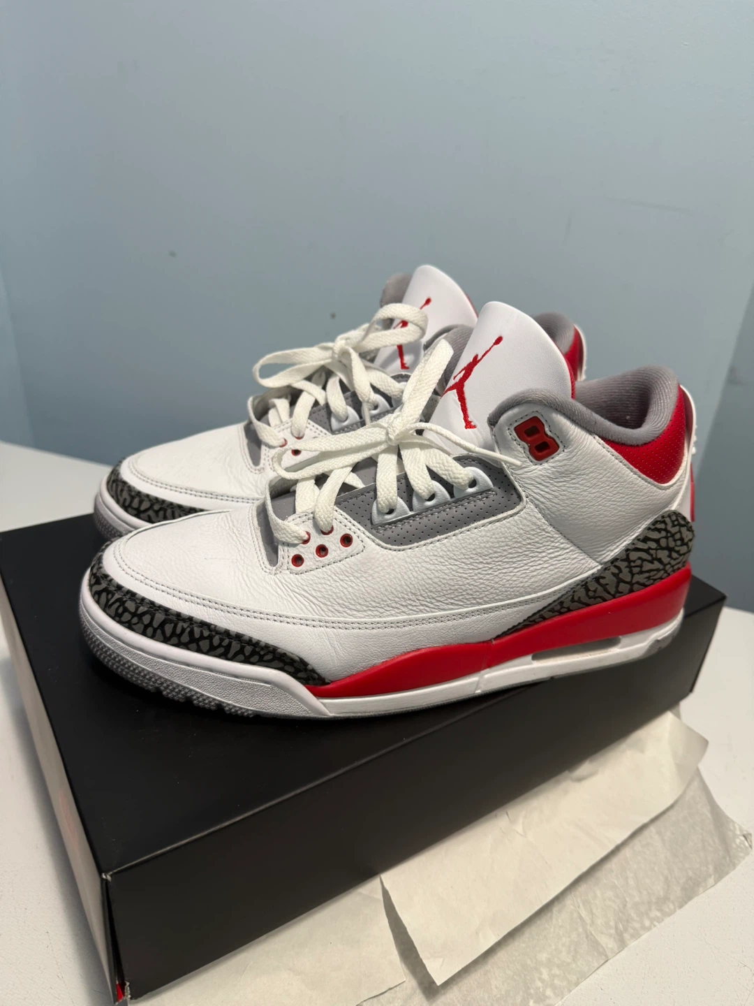 Air Jordan 3 Retro Fire Red - photo 2