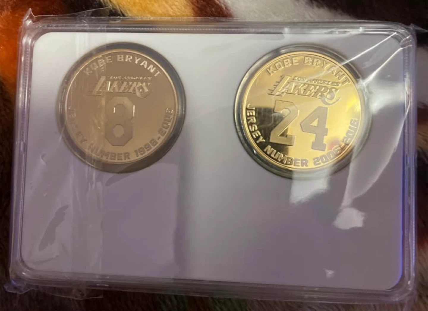 Kobe Bryant Lakers Gold Coin Set - photo 2