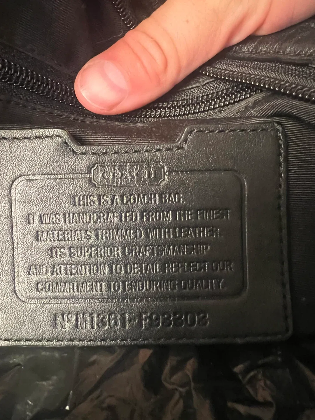 Coach Duffle Bag - Black image indicator(6)