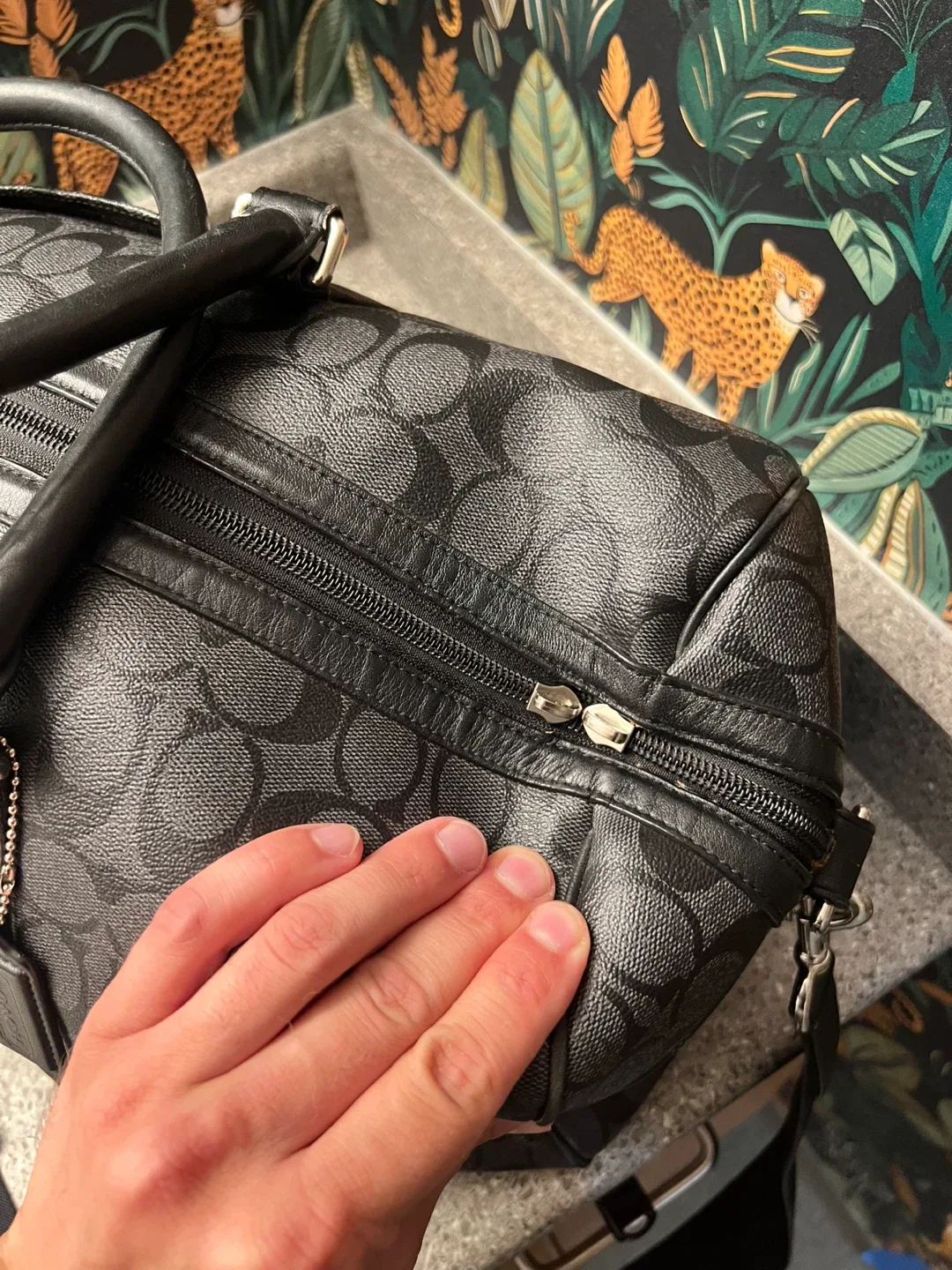 Coach Duffle Bag - Black image indicator(5)