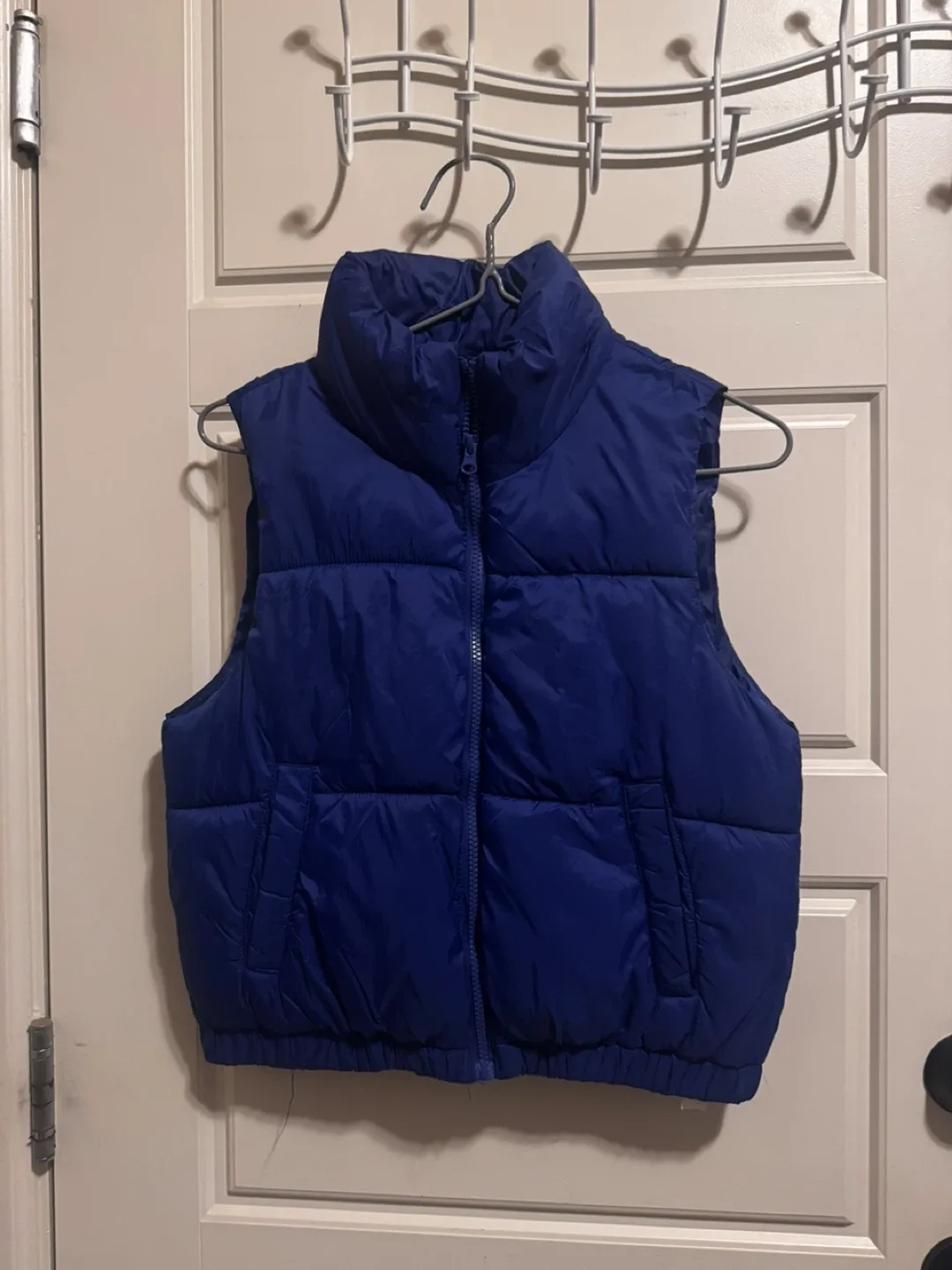 Streetwear Society Blue Puffer Vest - Size S thumbnail