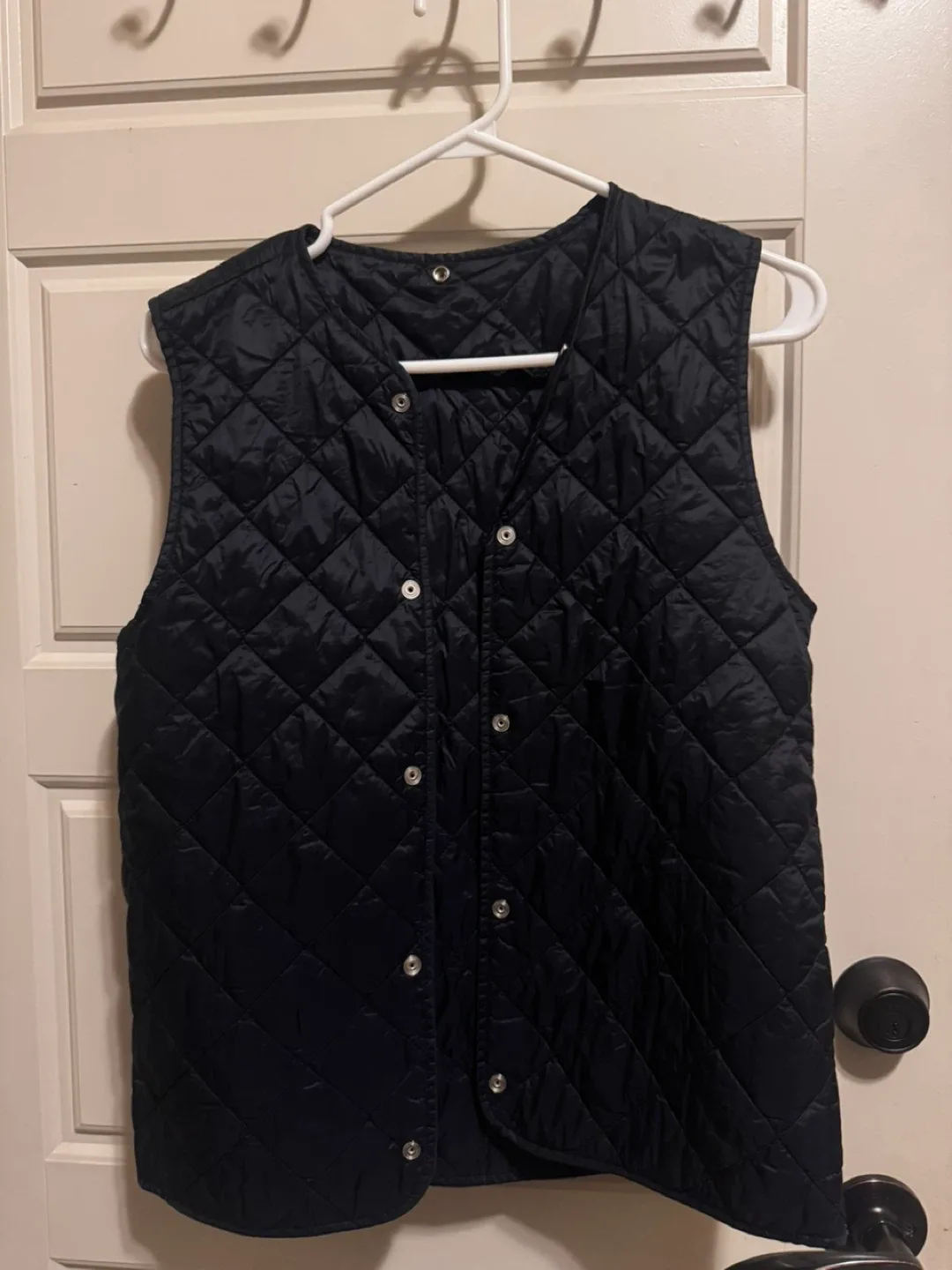 Black Quilted Vest thumbnail