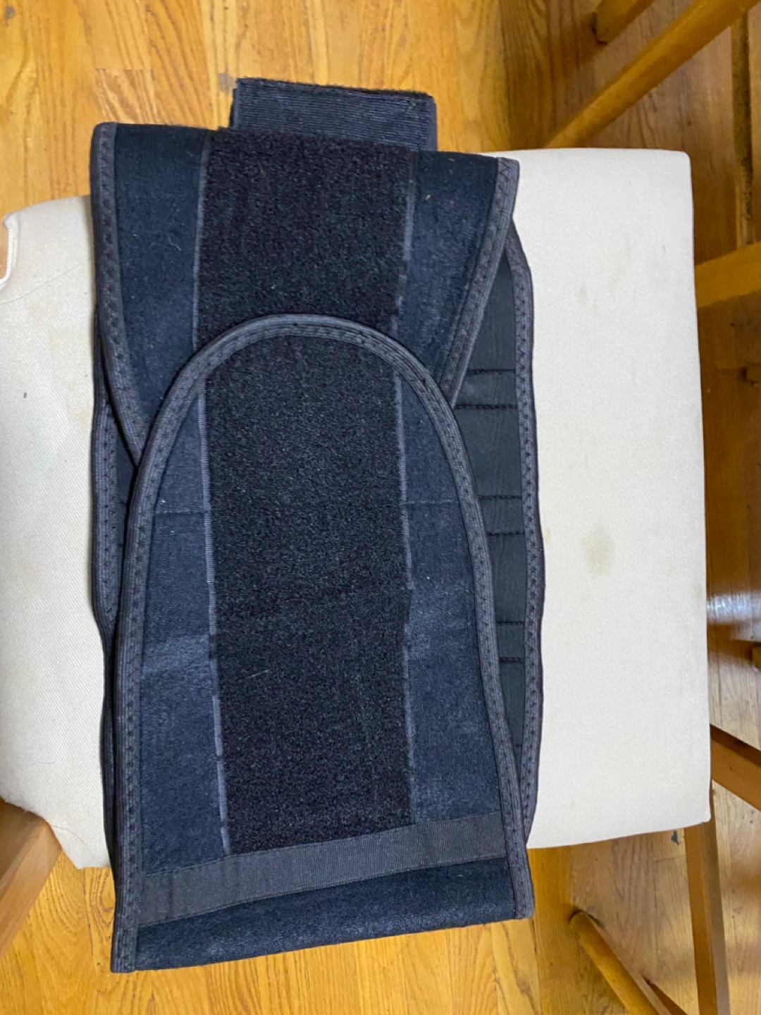 Black Back Brace Support Belt - photo 2