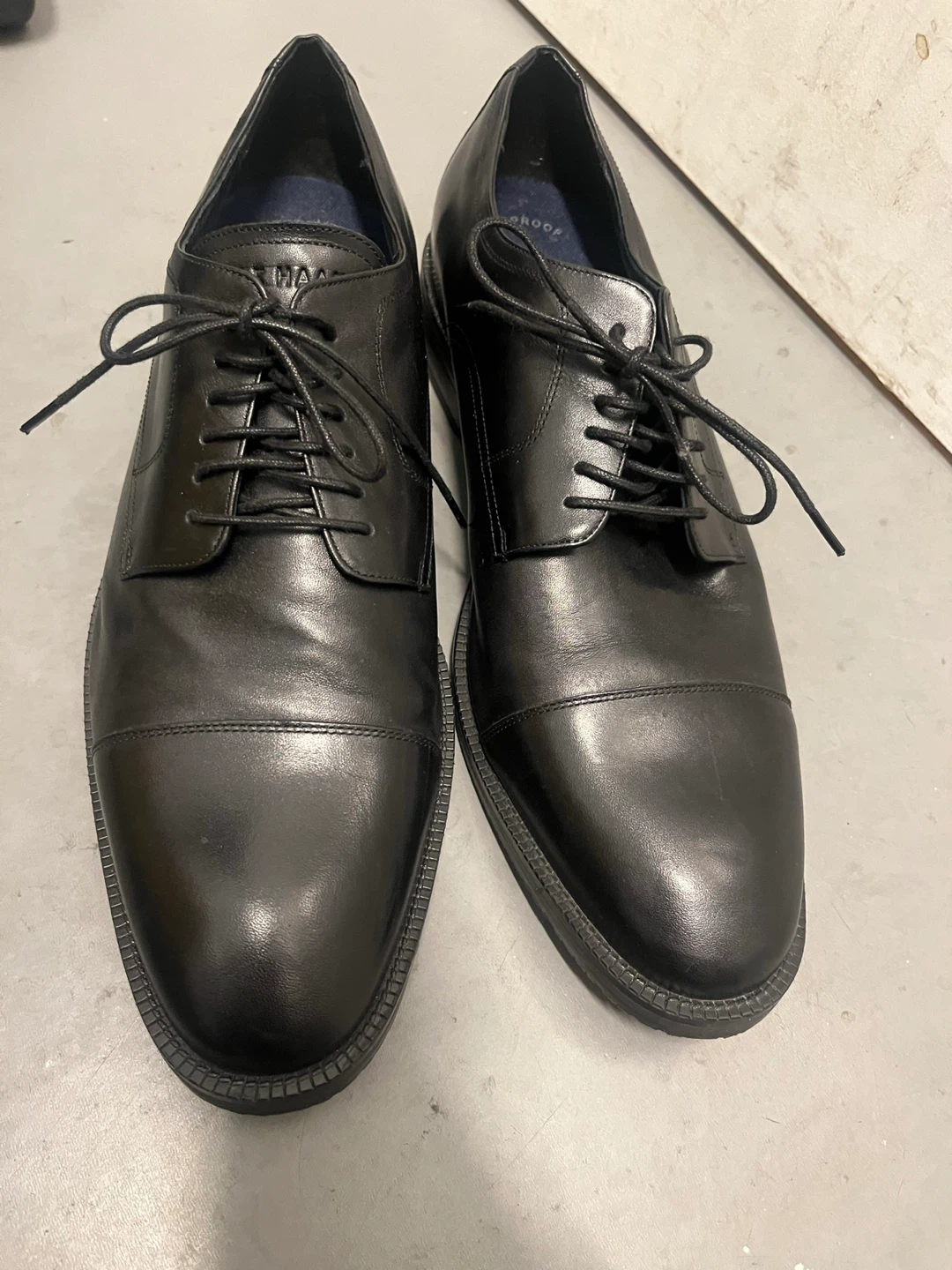 Cole Haan Waterproof Black Oxford Dress Shoes - Size 11M