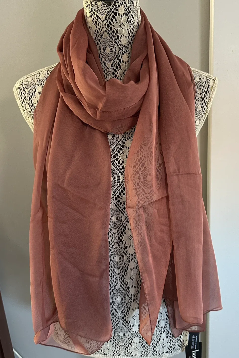 Dusty Rose Scarf - New with tags - $5 thumbnail