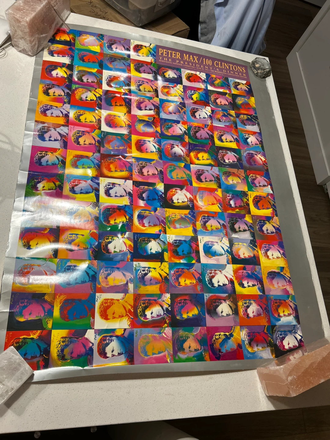 Peter Max / 100 Clintons Poster