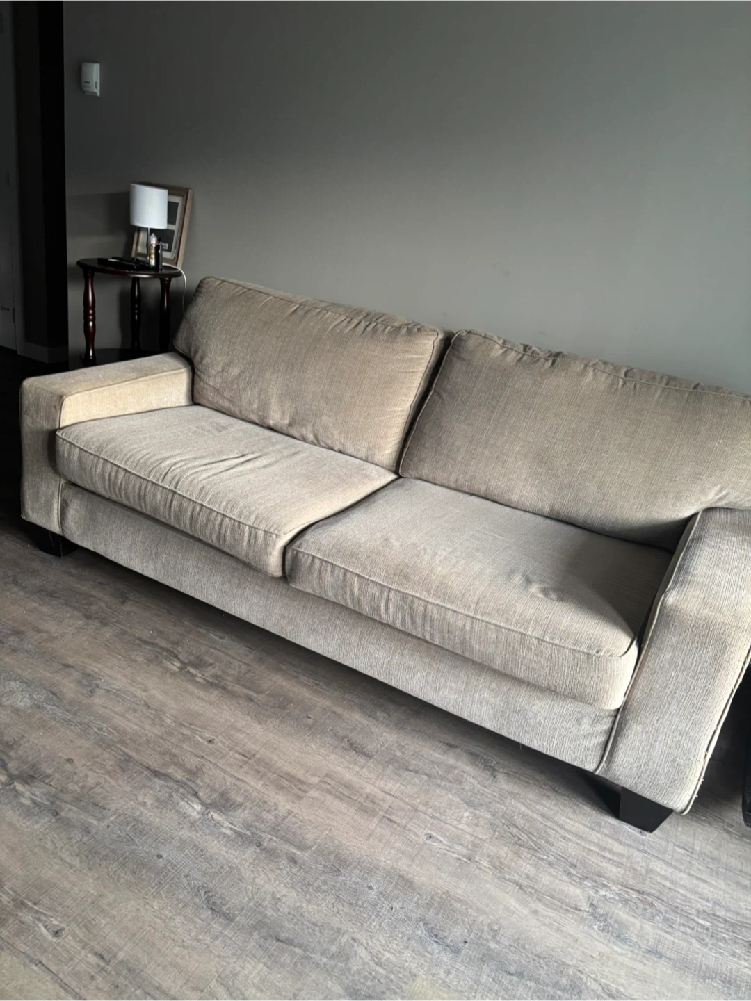 Beige couch