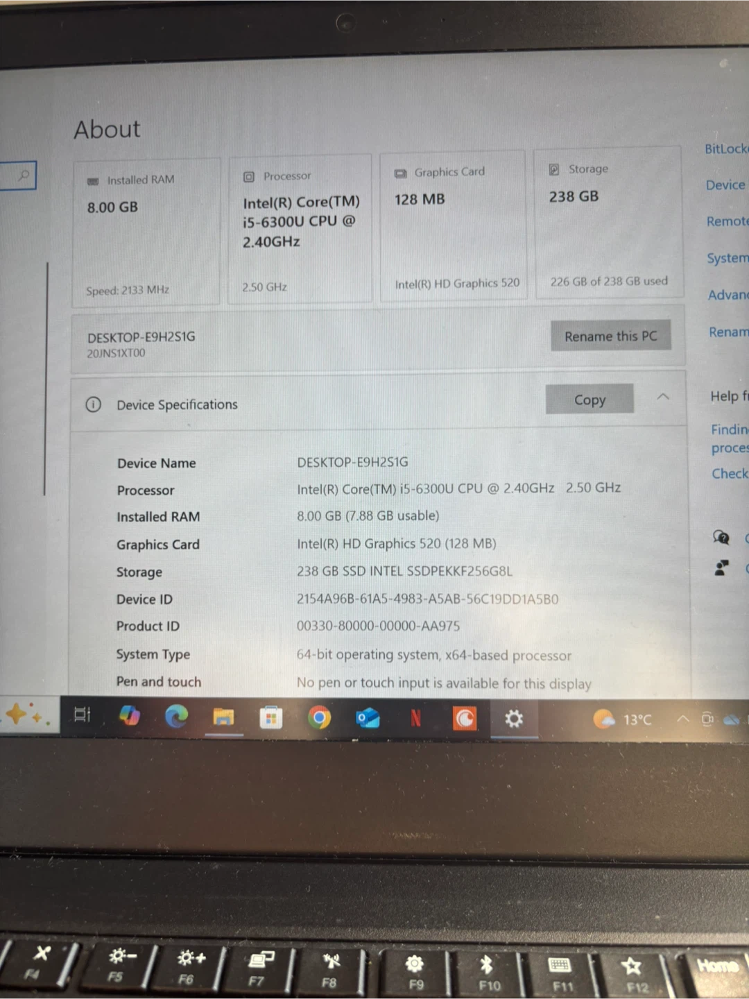 Lenovo ThinkPad T470 Laptop - photo 5