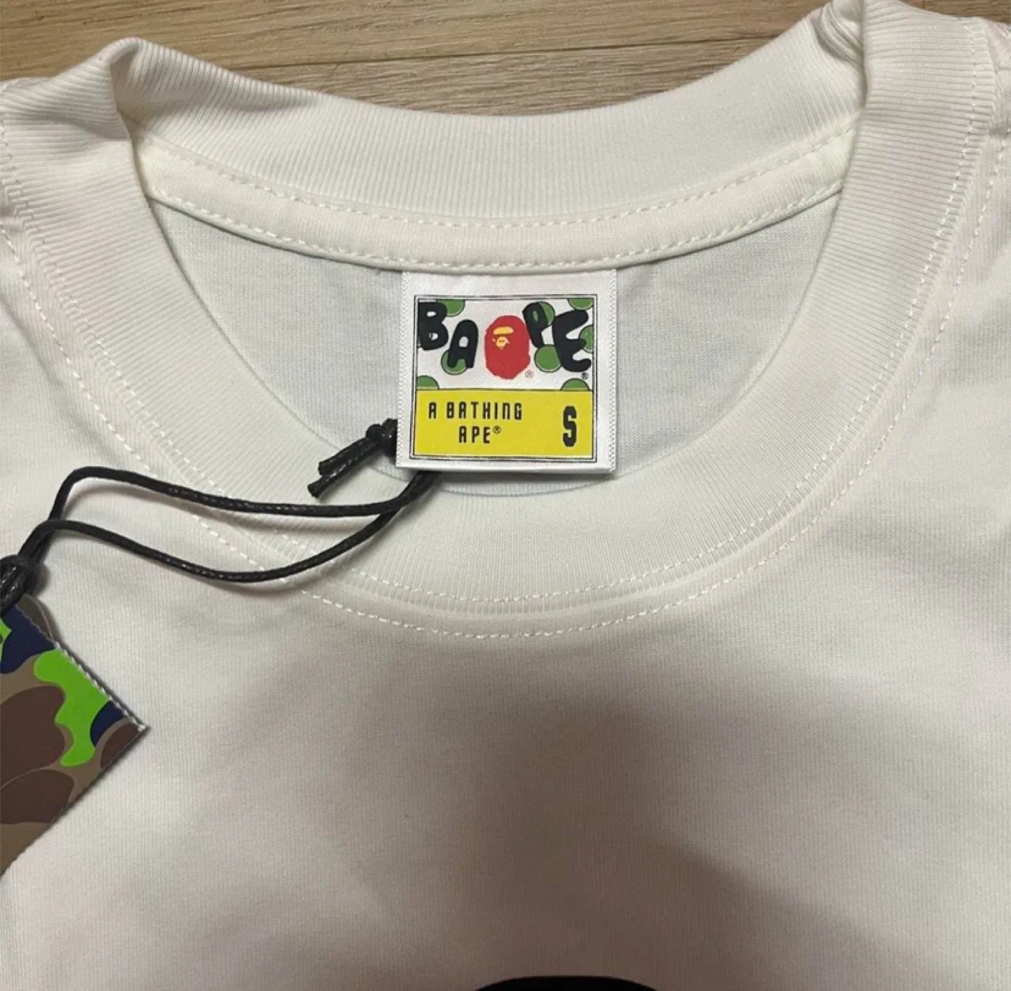 Bape Baby Milo Pink Camo Tee White T-Shirt - NWT image indicator(3)