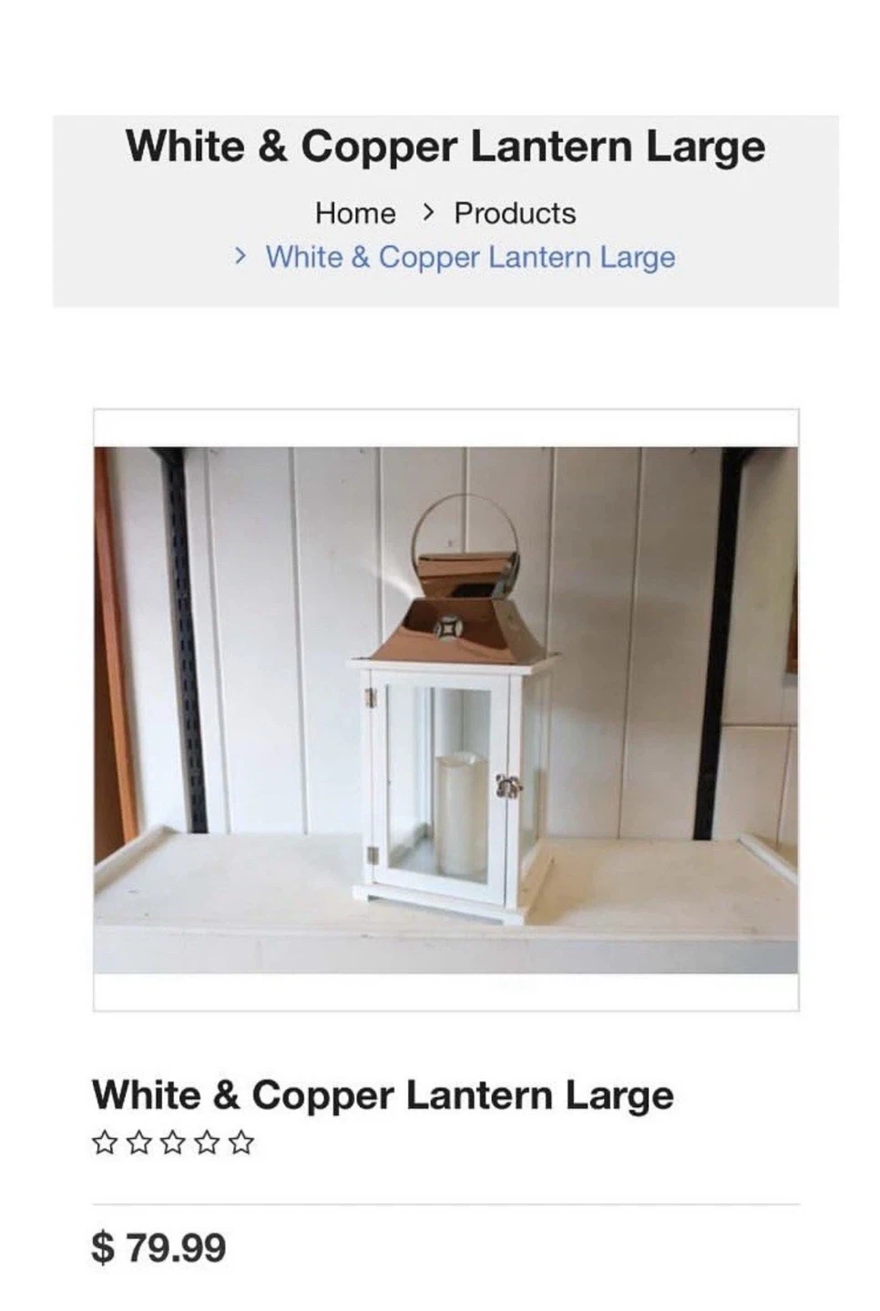 NIB LED Flameless Candle Lantern/Wood & Steel/Home Décor - photo 3
