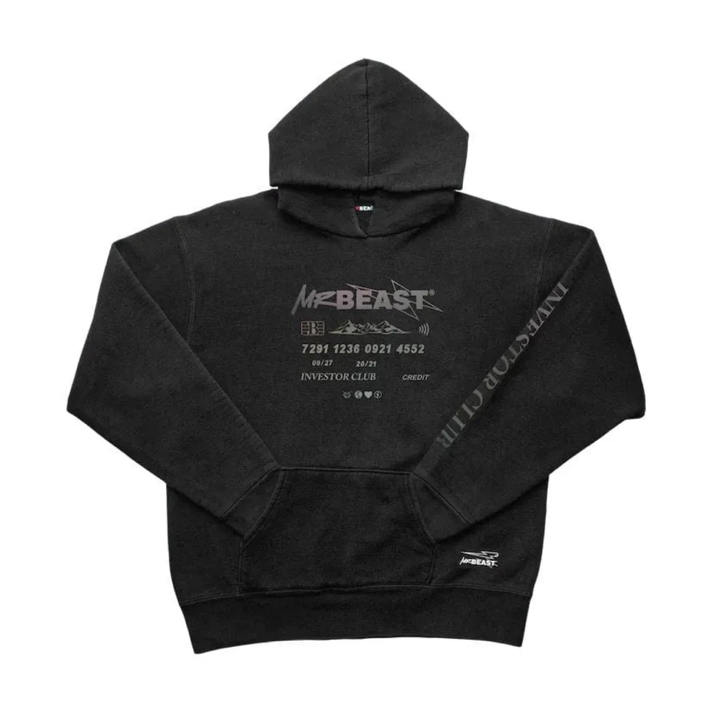 MrBeast Investor Club Black Hoodie image indicator(2)