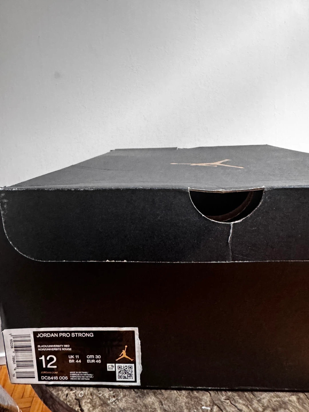 Air Jordan 1 Mid Black/University Red Size 12 - photo 3