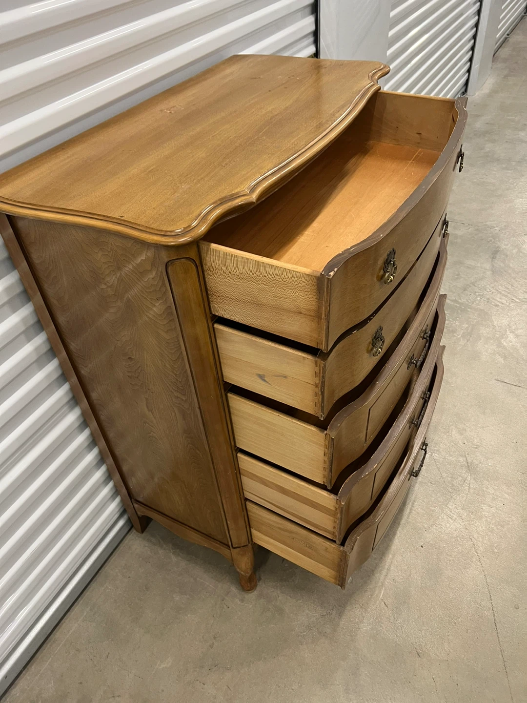 Wooden 5-Drawer Dresser - photo 4