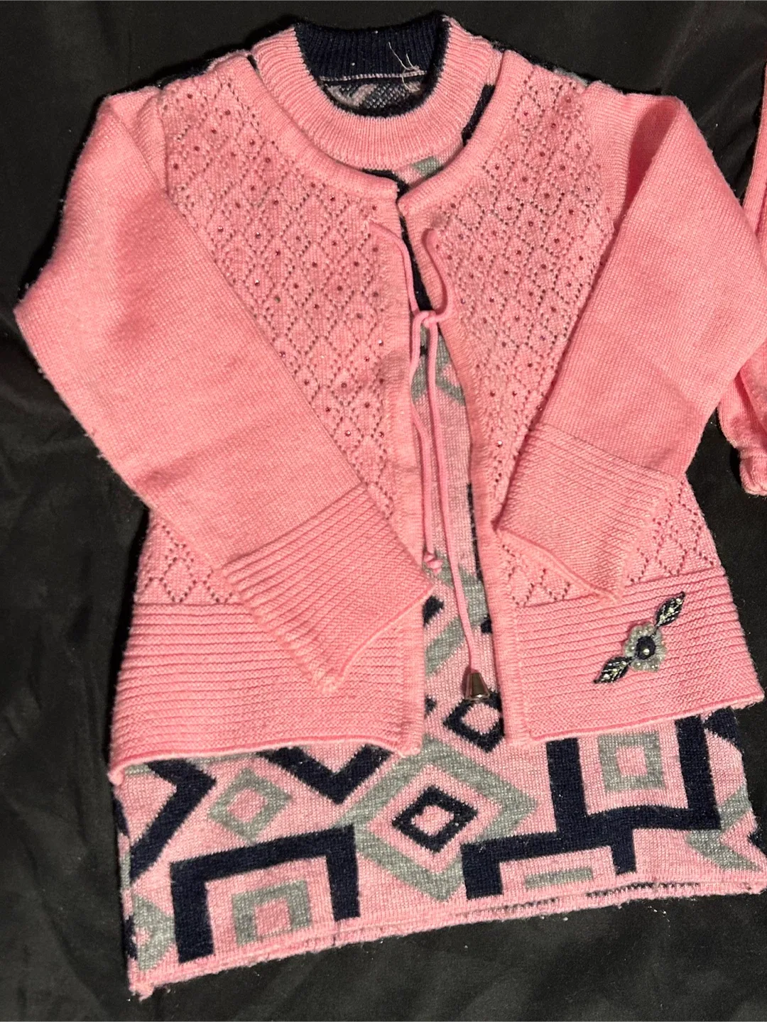 Pink Kids Sweater Outfit image indicator(2)