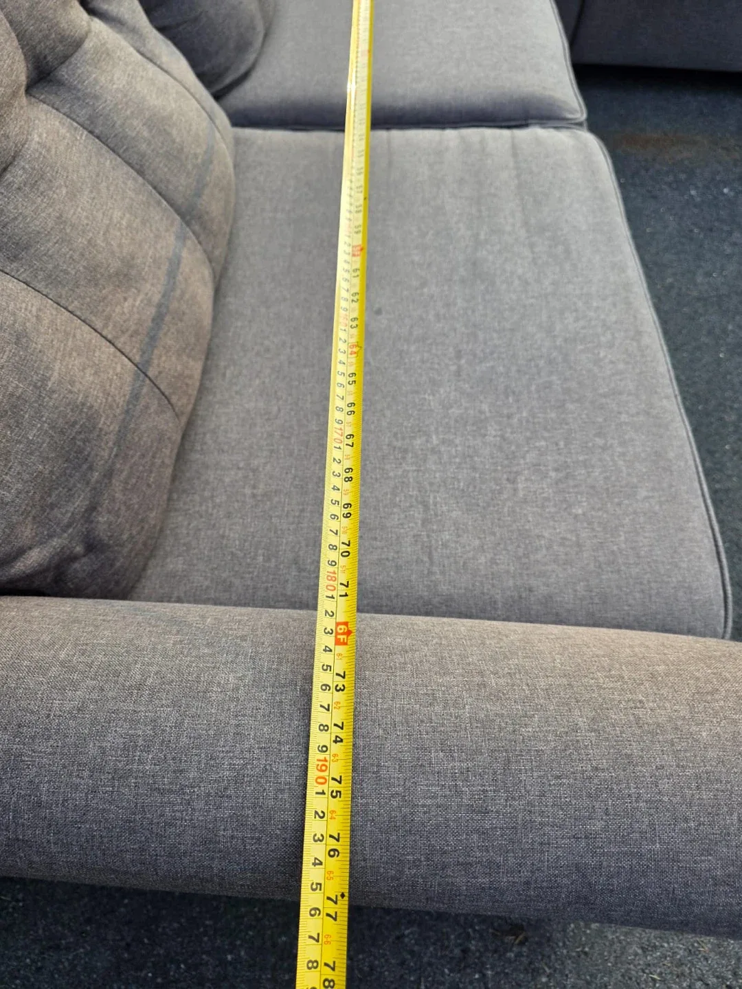 Grey Loveseat and Sofa Set image indicator(5)