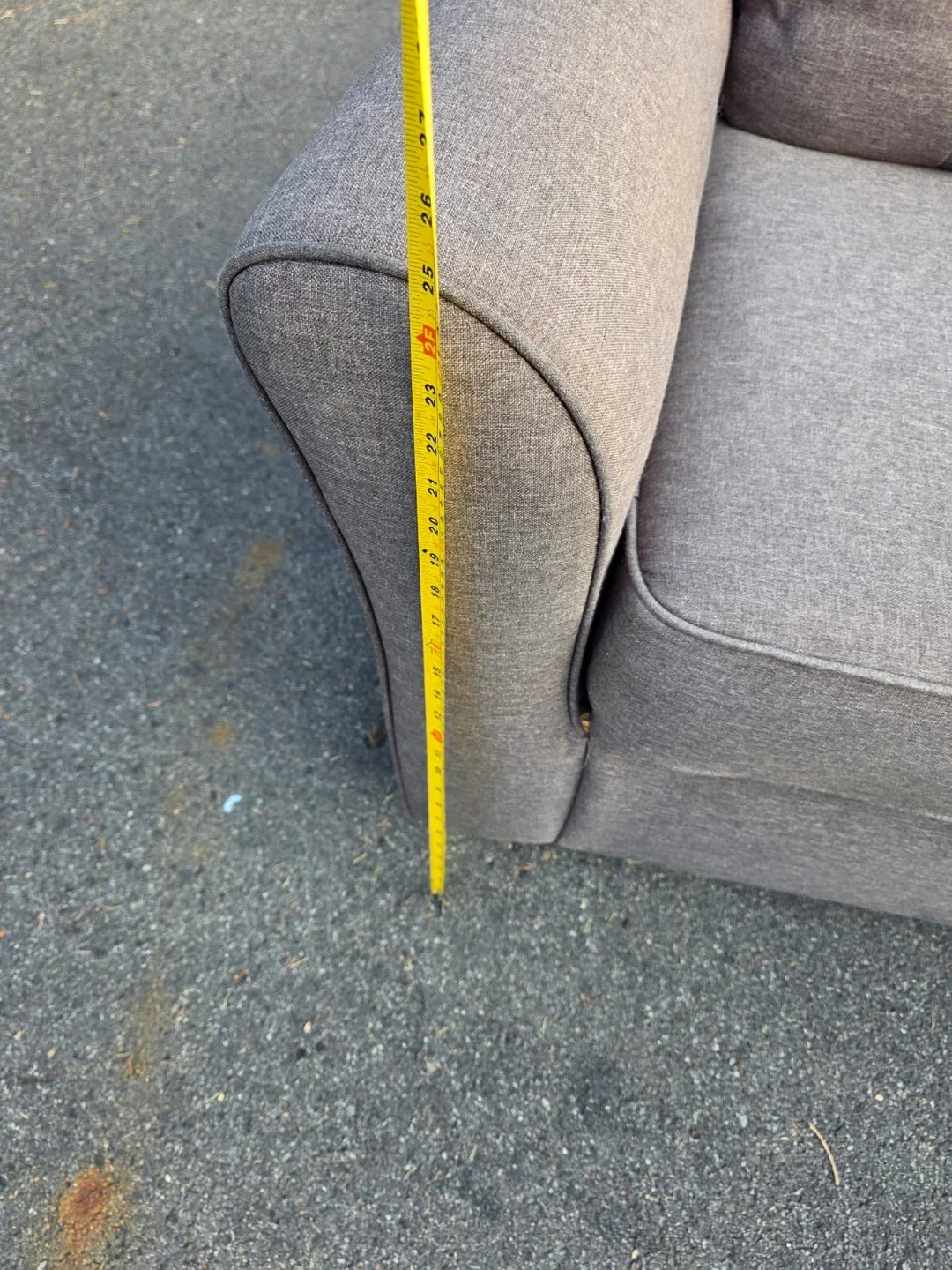 Grey Loveseat and Sofa Set image indicator(6)