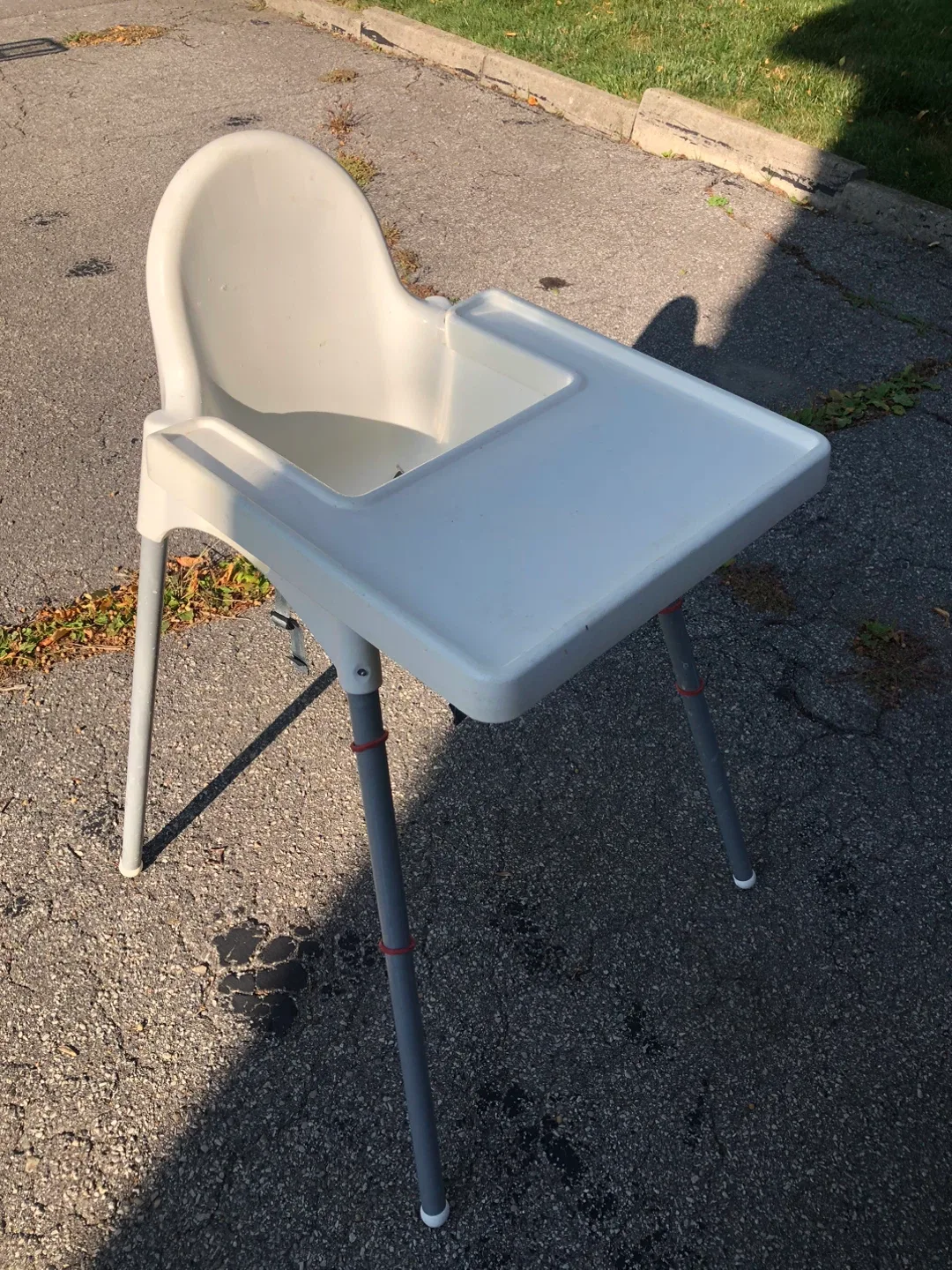 IKEA White High Chair thumbnail