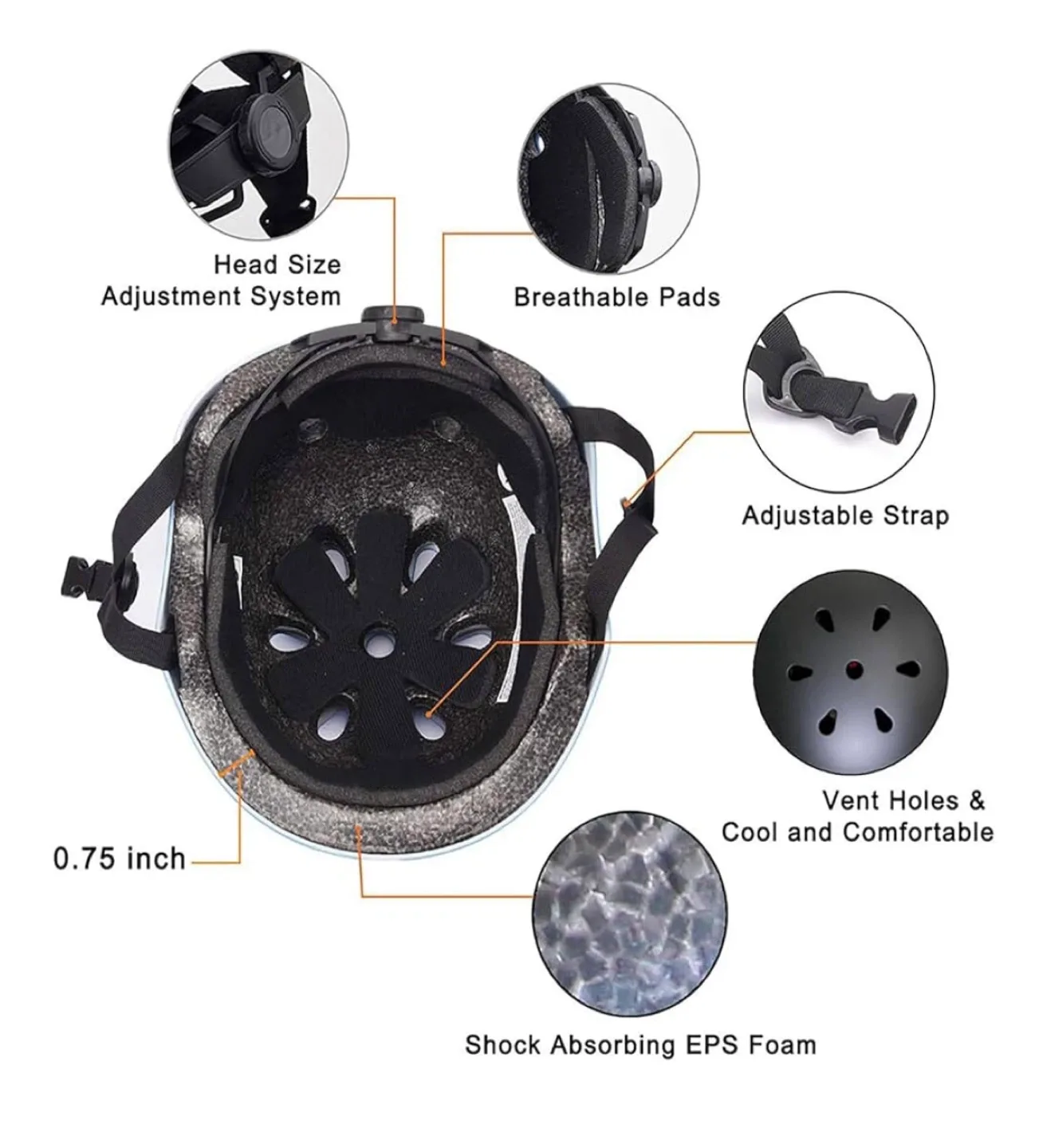 Pink Kids Helmet, Size S (31-54cm) image indicator(6)