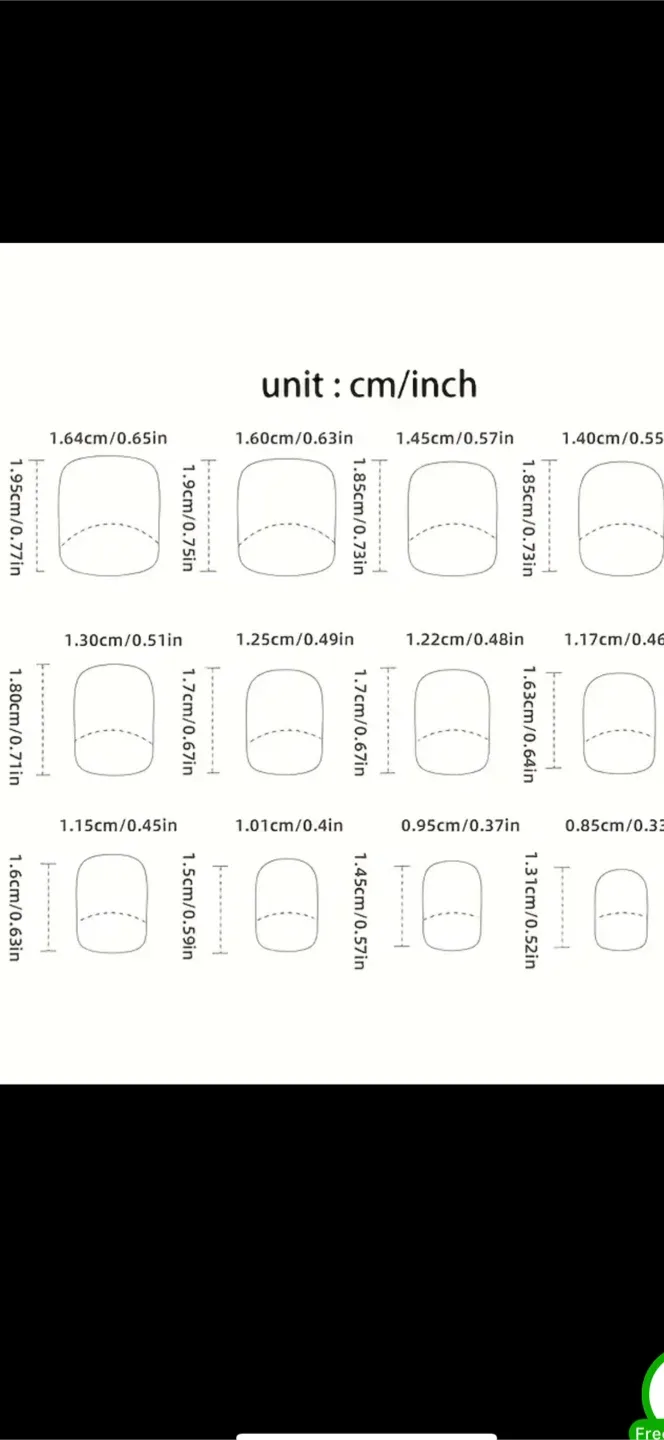 Red Press-on Toenail Set image indicator(2)