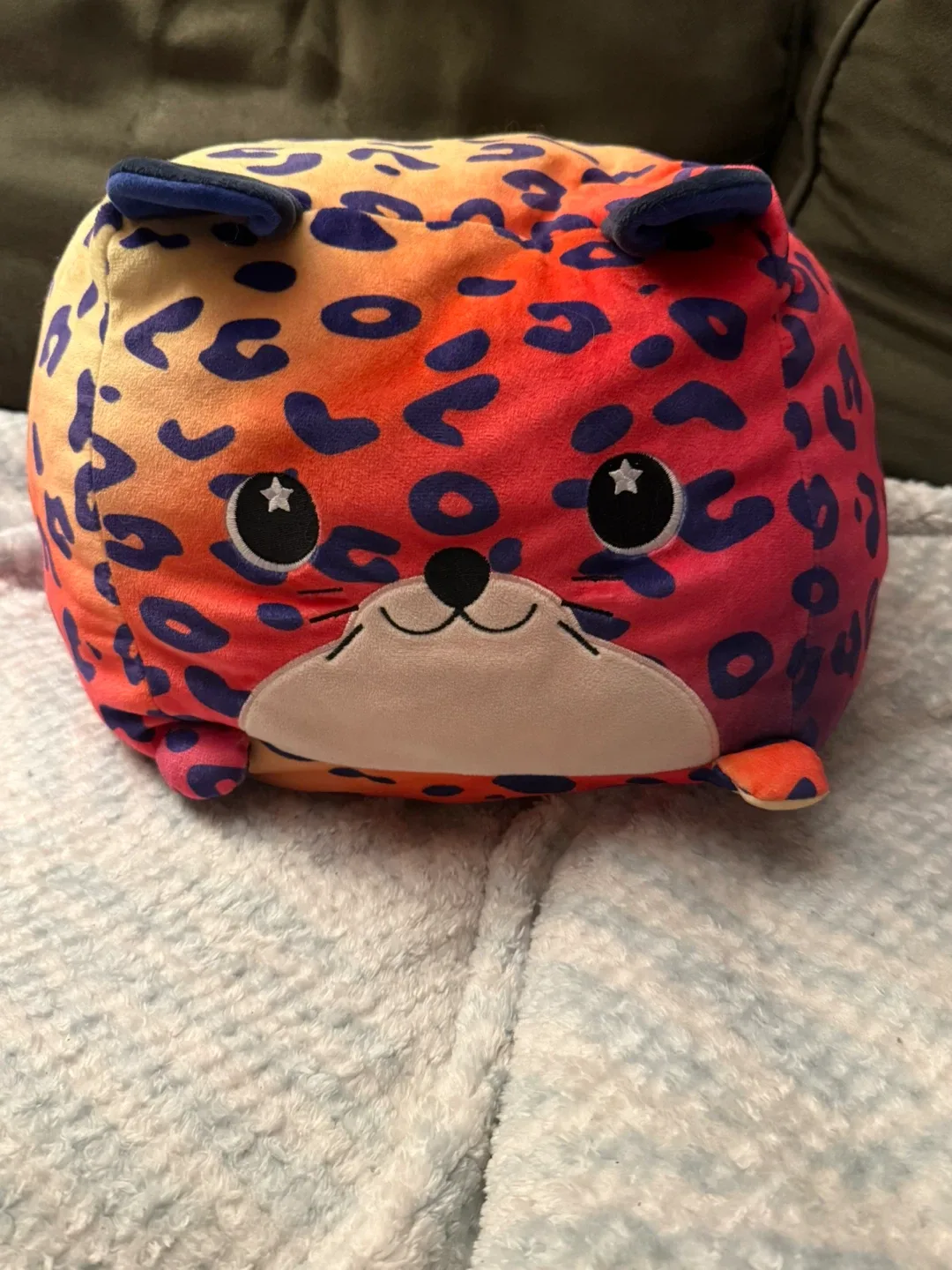 Squishy leopard pillow stuffy thumbnail
