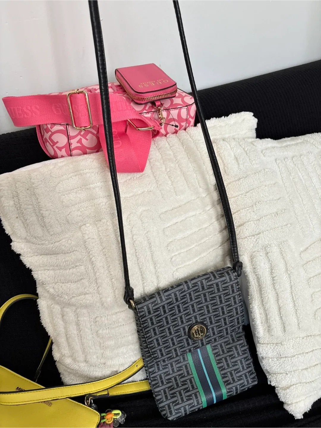 Tommy and Guess Pink Crossbody Bag image indicator(3)